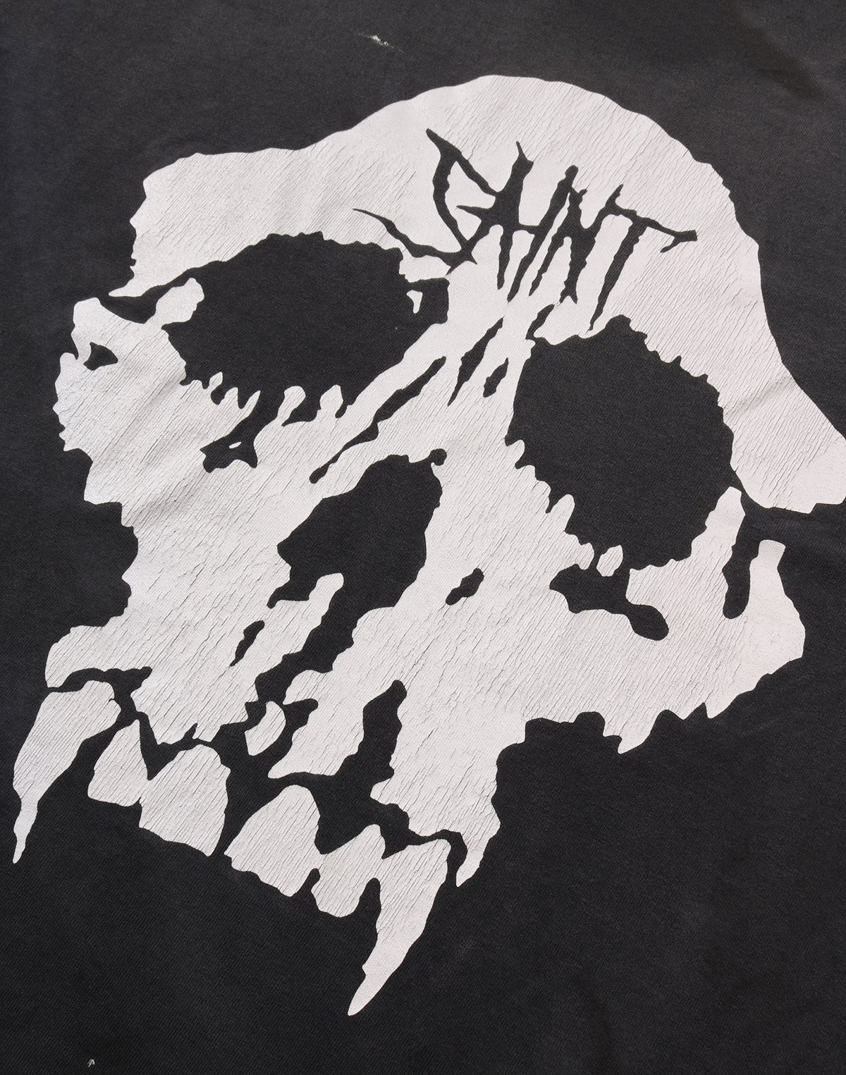 BAPE X SAINT MXXXXXX SKULL L/S TEE MENS