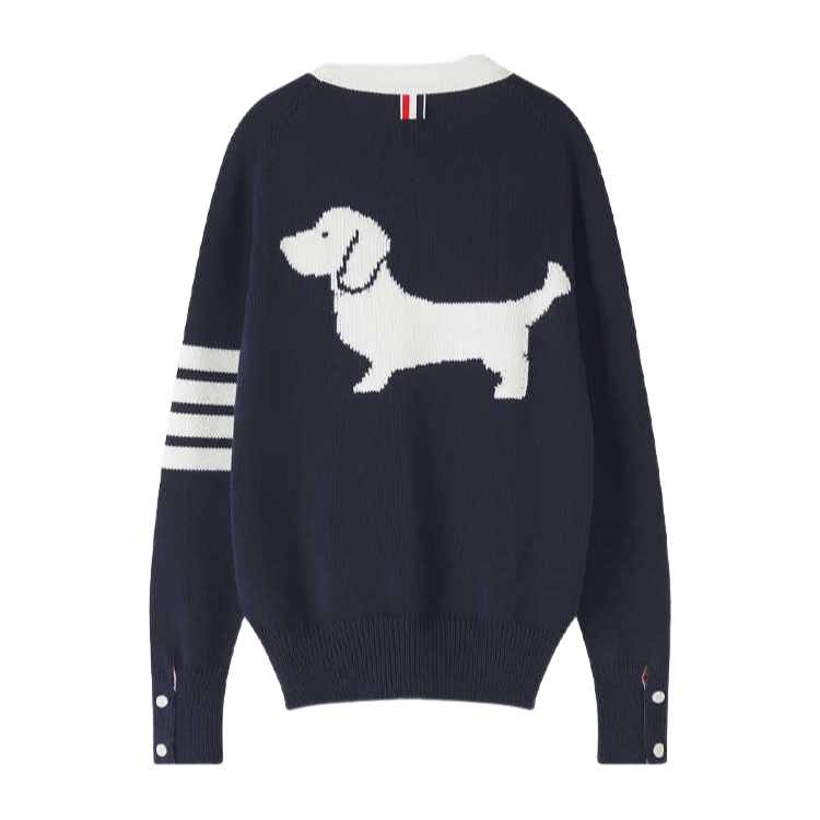 Puppy Knitted Cardigan