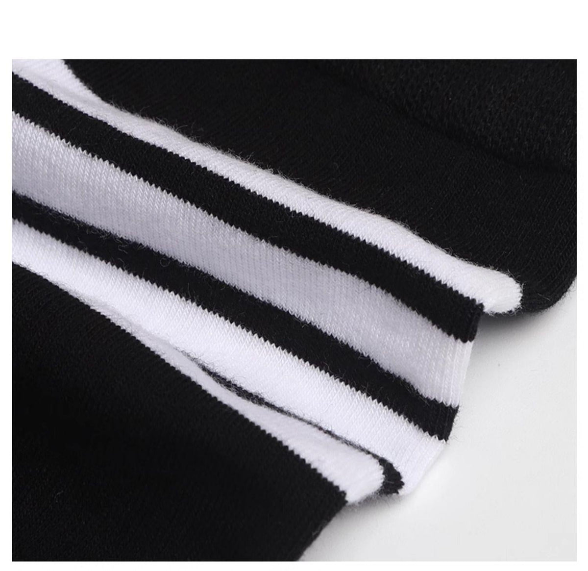 Classic 4-bar cotton socks