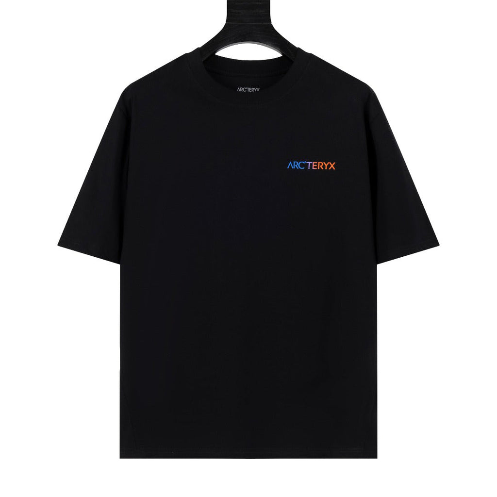 Arc'teryx Large Back Skeleton Logo Crew Neck Short‑Sleeve T‑Shirt, Unisex Relaxed Fit Tee