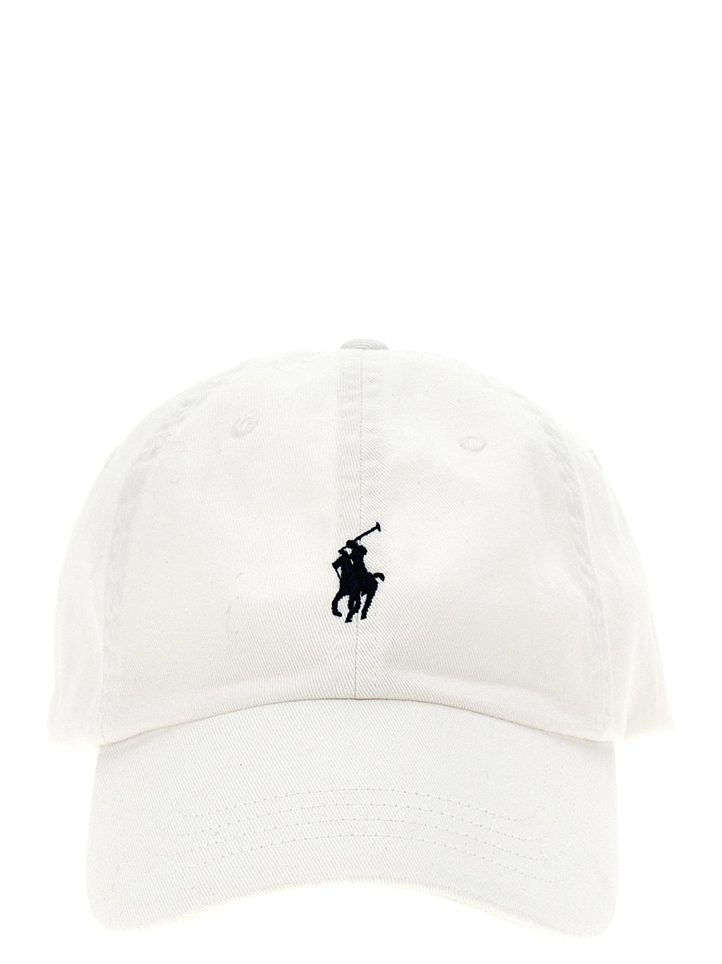 Polo Ralph Lauren White Cotton Baseball Cap