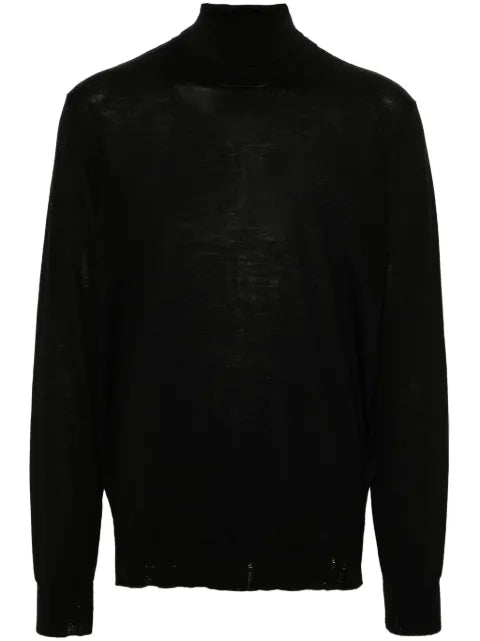 Golden Goose roll-neck star-detail sweater