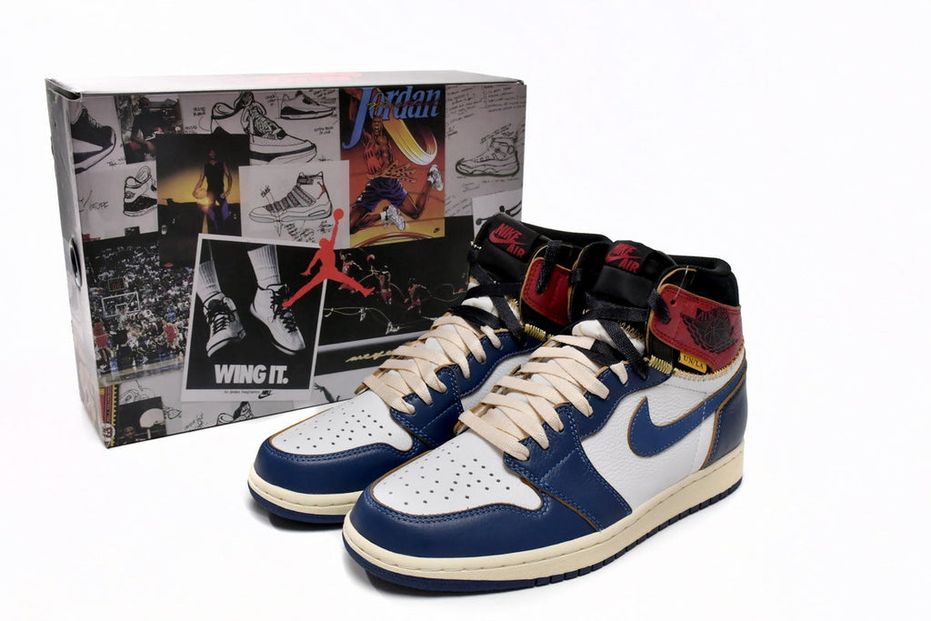 Jordan 1 Union Blue Toe Reps Sneakers BV1300-146