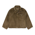 Camel Moto Blouson Jacket