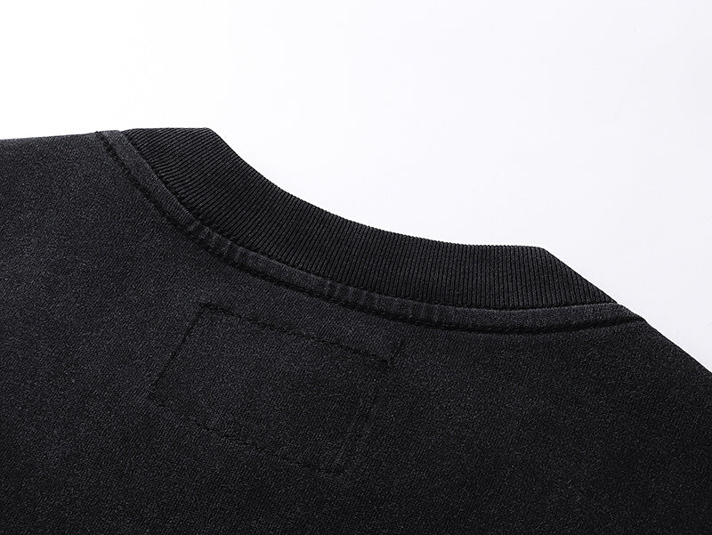 GODSPEED  Men's Black L.O.T.F Crew Neck T-Shirt
