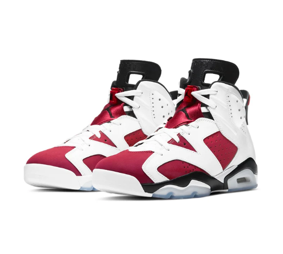 Air Jordan 6 Retro OG 'Carmine' 2021 Sneakers CT8529-106