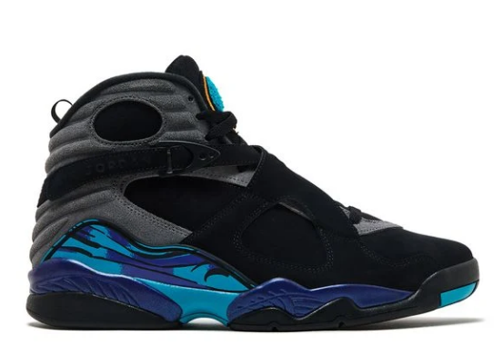 Air Jordan 8 Retro 'Aqua' 2025 Men's Sneakers