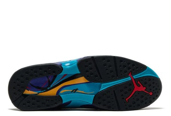 Air Jordan 8 Retro 'Aqua' 2025 Men's Sneakers