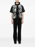 Mostly Heard Rarely Seen camouflage-print layered gilet