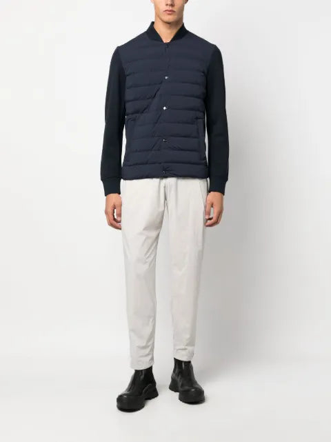 Herno contrasting-sleeves padded jacket