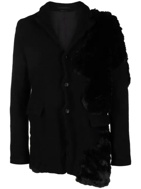Comme des Garçons Homme Plus panelled single-breasted blazer