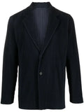 Homme Plissé Issey Miyake notched-lapels pleated blazer