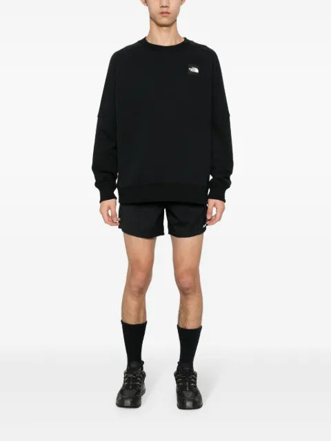 The North Face rubberised-logo cotton sweatshirt