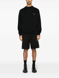 Maison Kitsuné fox-patch cotton sweatshirt