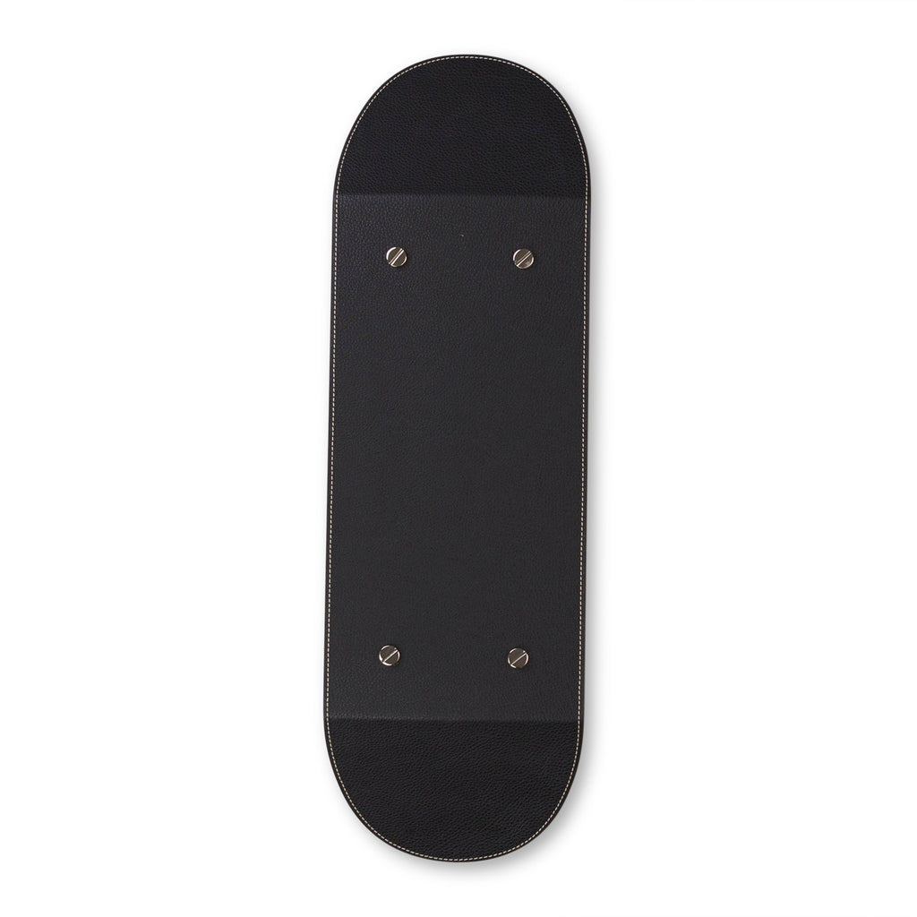 LEATHER SKATE DECK CATCH BLACK TRAY