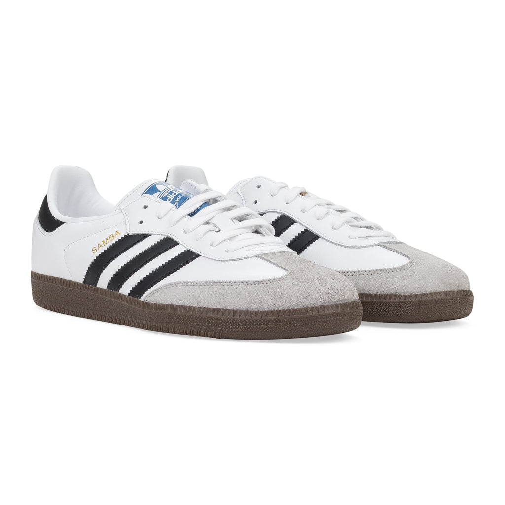WHITE/BLACK/GRAY SAMBA OG SNEAKERS