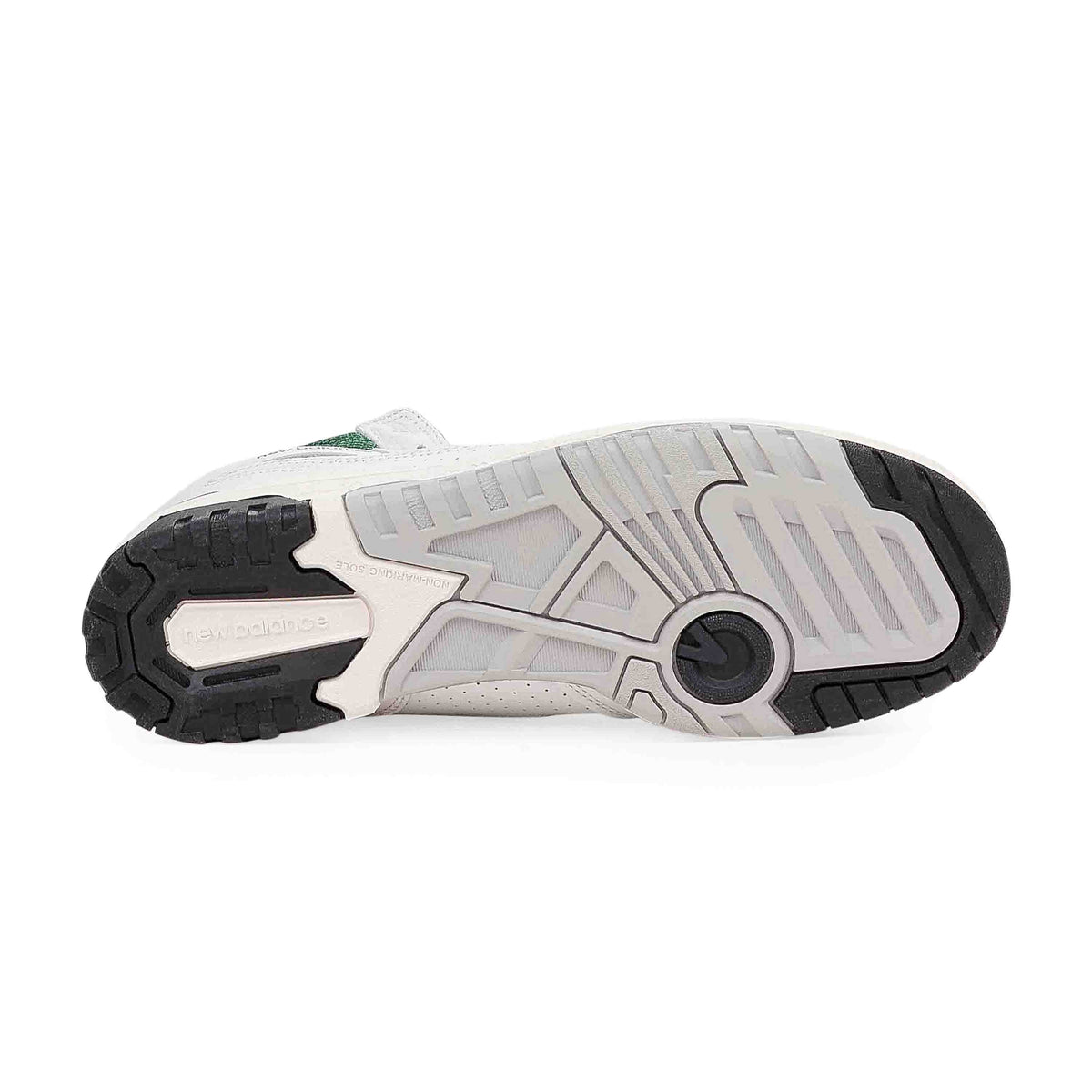 WHITE/GREEN NEW BALANCE 650R SNEAKERS