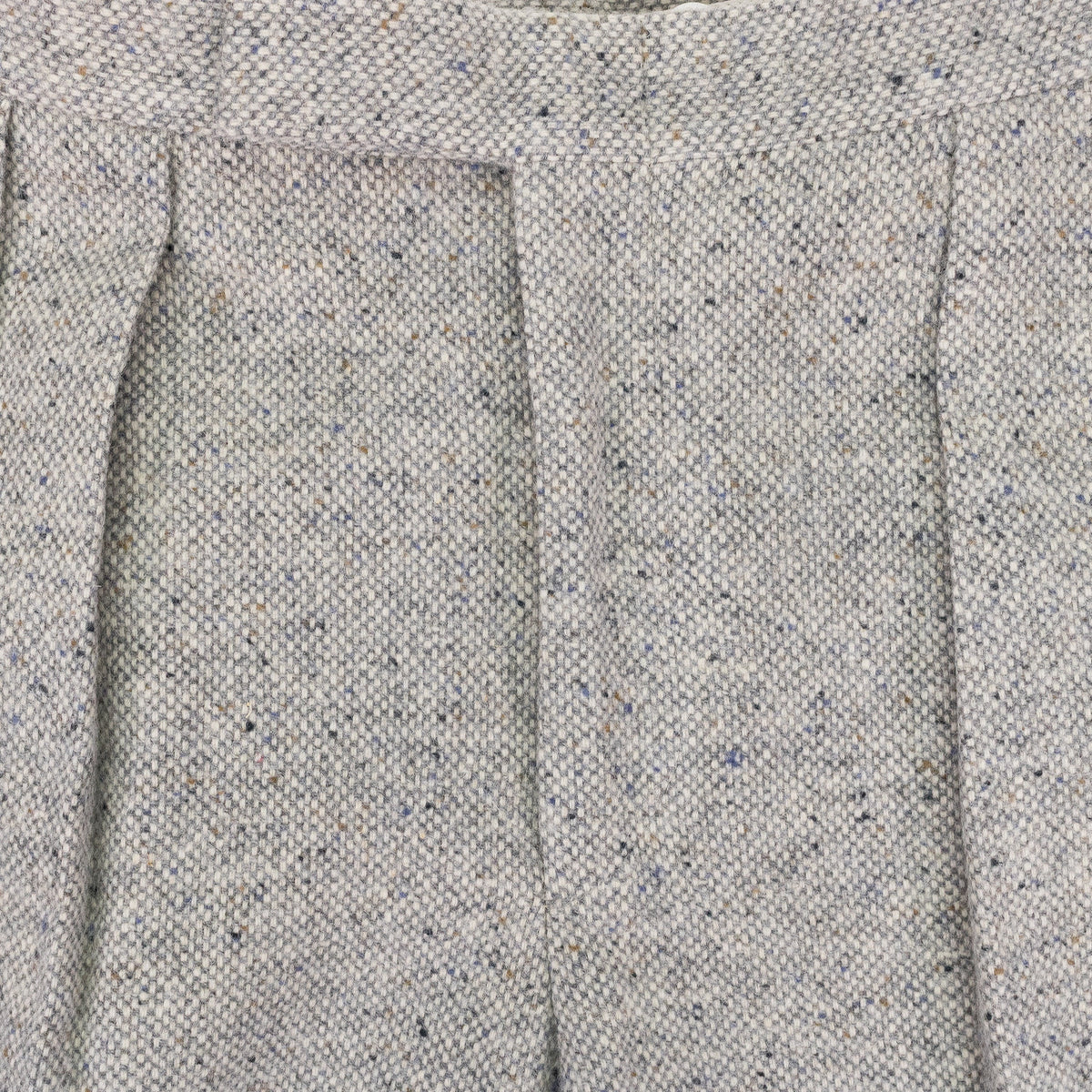 GRAY DONEGAL SUIT TROUSERS