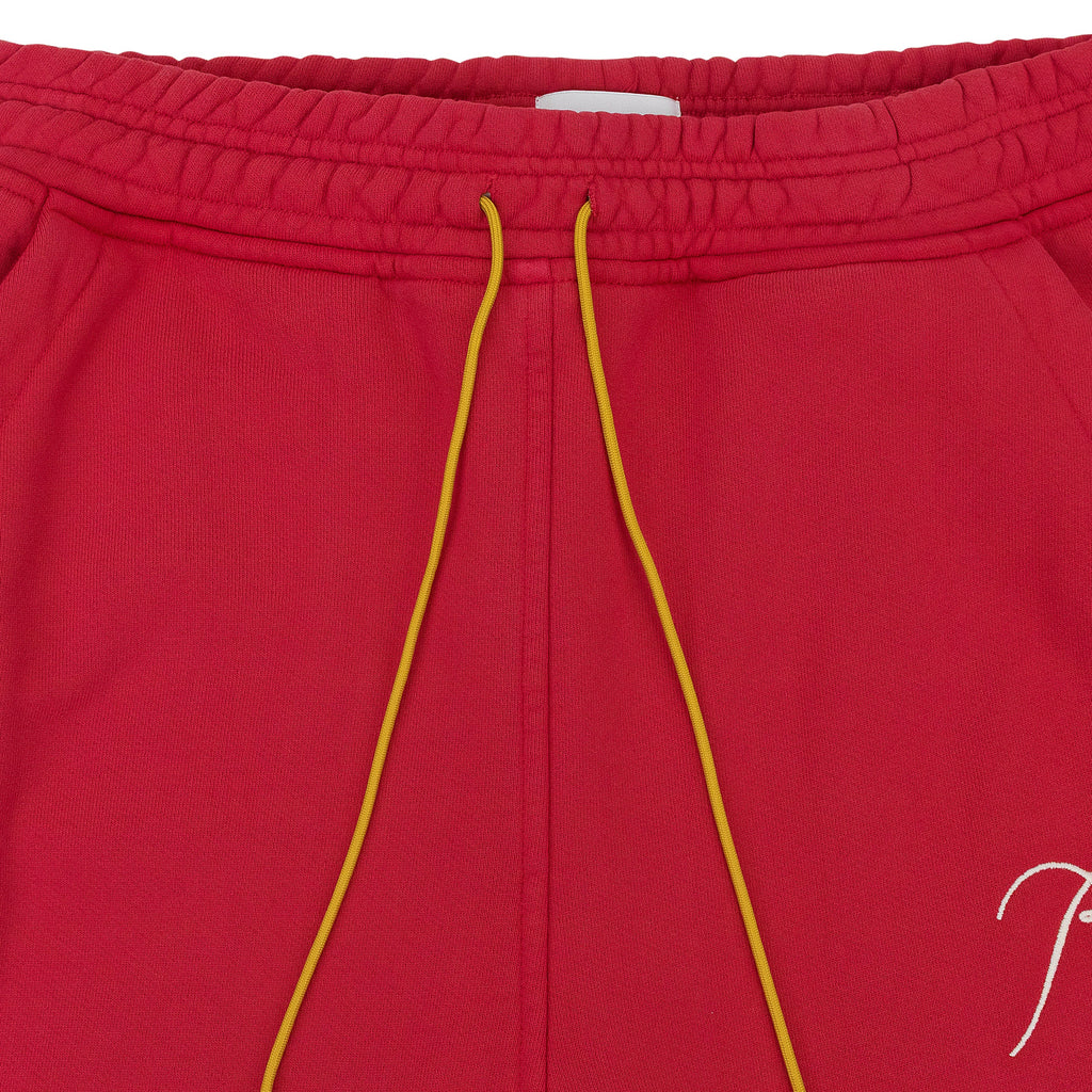 RED HEAVYWEIGHT SWEATPANTS