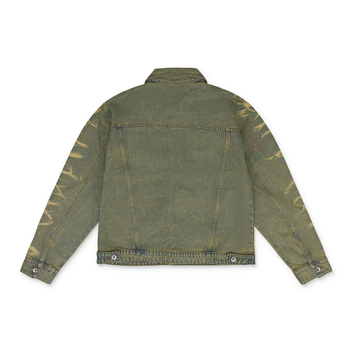 BLUE UNFURLED DENIM JACKET