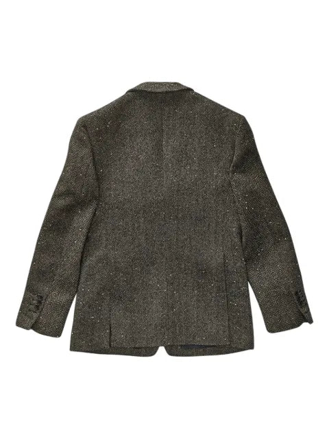 Winnie NY herringbone sequinned blazer