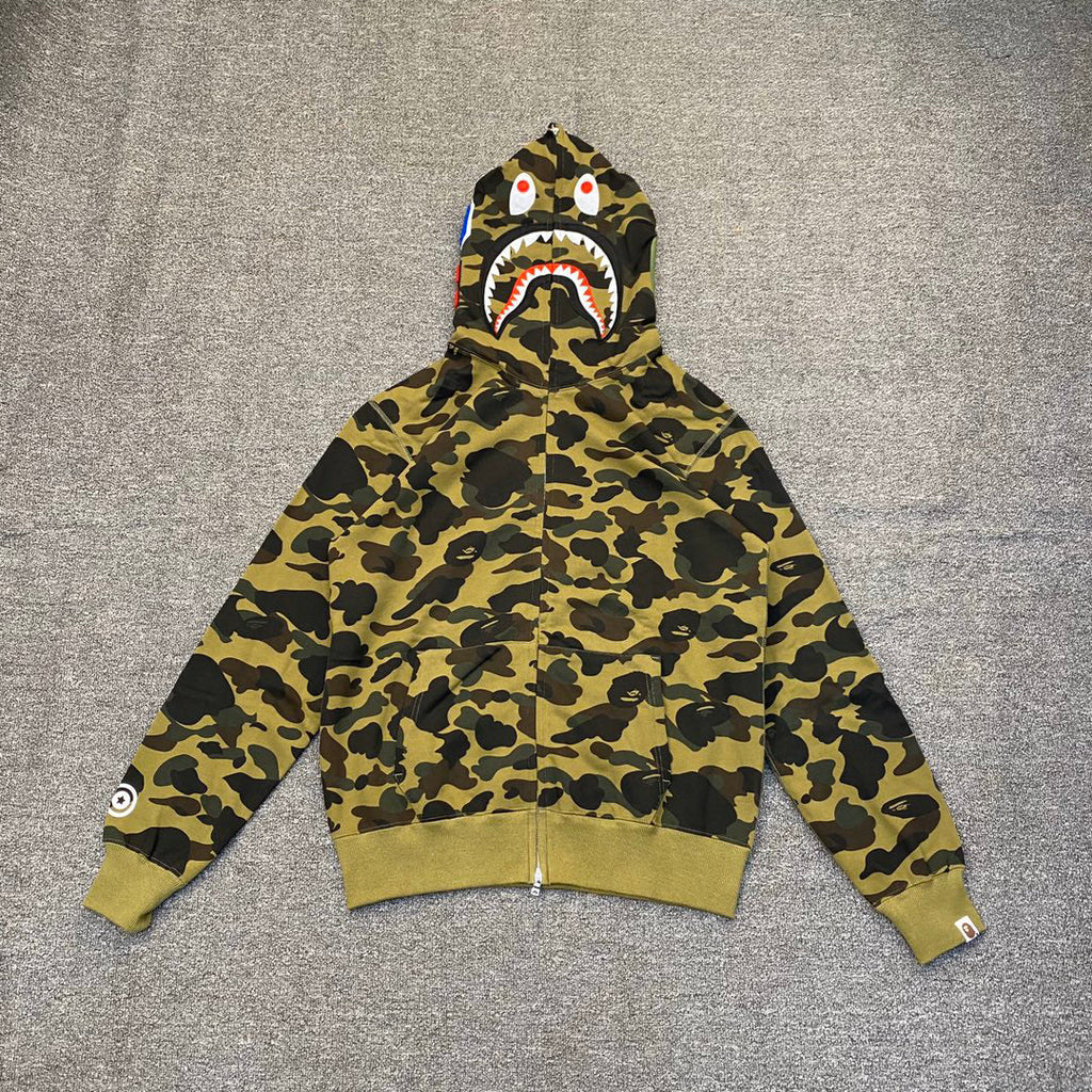 BAPE 1ST CAMO Shark Full-Zip Hoodie