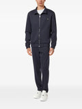 Billionaire pinstripe zip-up sweatshirt