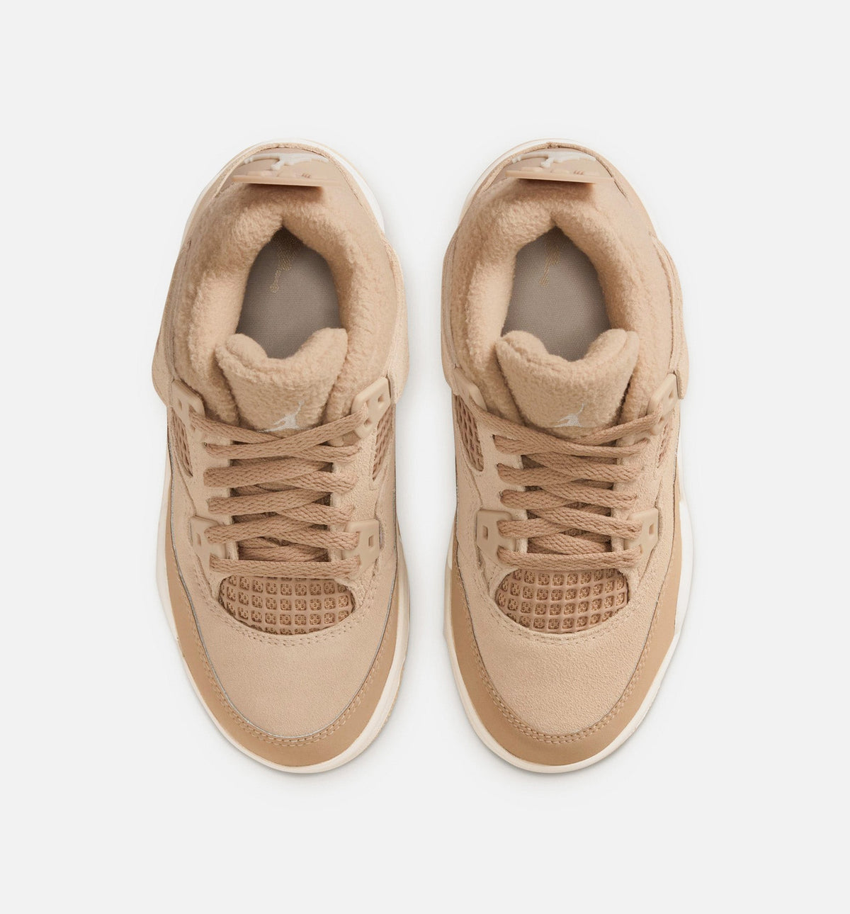 Air Jordan 4 Retro Cozy Girl Preschool – Hemp/Light Orewood Brown