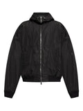 DSQUARED2 hooded zip-up jacket