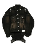 Maison MIHARA YASUHIRO Reverse-Back denim jacket