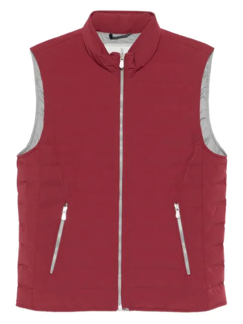 Brunello Cucinelli quilted zip-front vest