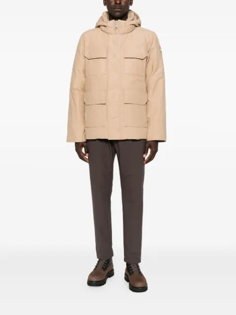 Canada Goose hooded pocketed padded jacket