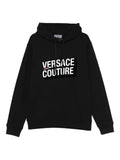 Versace Jeans Couture logo-lettering hoodie