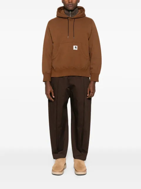 sacai x Carhartt WIP pocketed hoodie