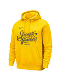 Nike x NBA logo-print drawstring hoodie