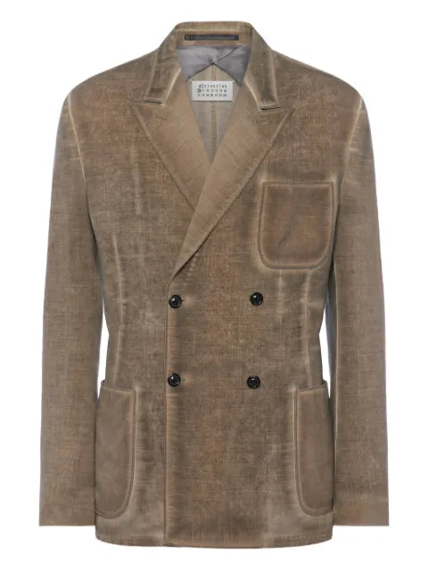 Maison Margiela double-breasted wool jacket