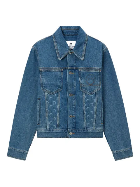 Marine Serre moon-print denim jacket