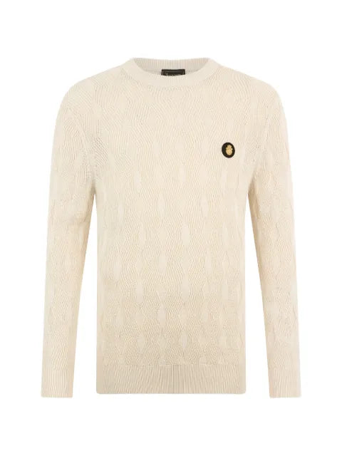 Billionaire round-neck sweater