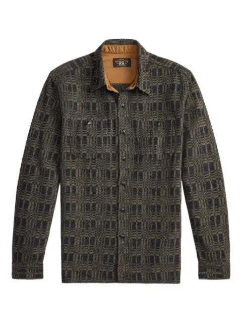 Ralph Lauren RRL check button overshirt