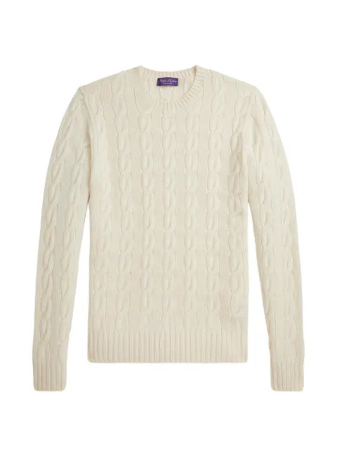 Ralph Lauren Purple Label cable-knit cashmere sweater