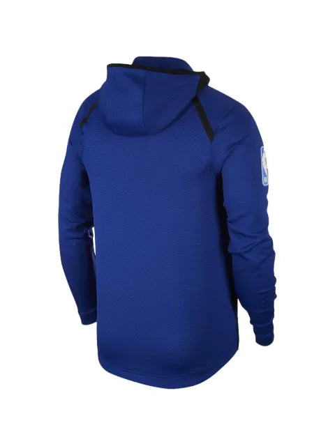 Nike NBA GS Warriors logo-print hoodie