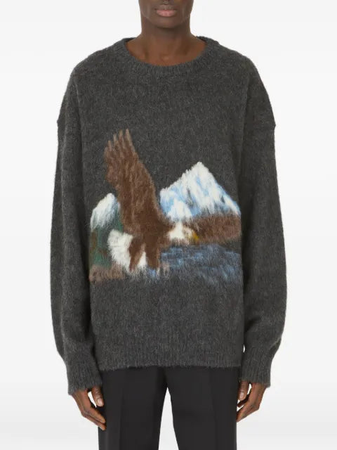 Maison Margiela eagle crewneck sweater