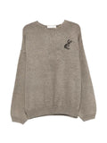 FEAR OF GOD ESSENTIALS embroidered sweater