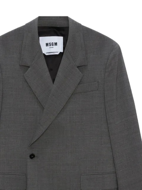 MSGM double-breasted blazer