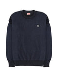 Kenzo panelled round-neck sweater