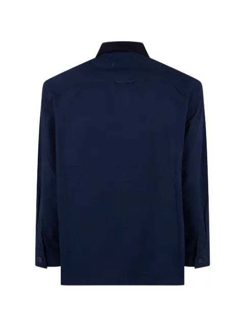 Barbour corduroy-collar shirt jacket