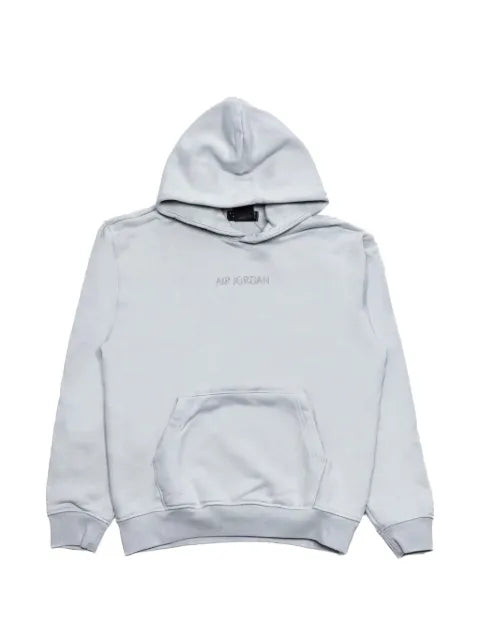 Jordan Wordmark embroidered-logo hoodie