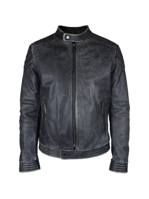 Philipp Plein stitching biker jacket