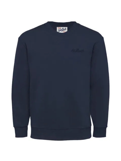 MC2 Saint Barth Ponza logo-embroidered sweatshirt
