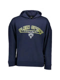 Plein Sport tiger-print logo-patch hoodie